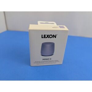 Lexon Mino+ Portable Bluetooth Speaker w/ Microphone Selfie Remote - Lavender
